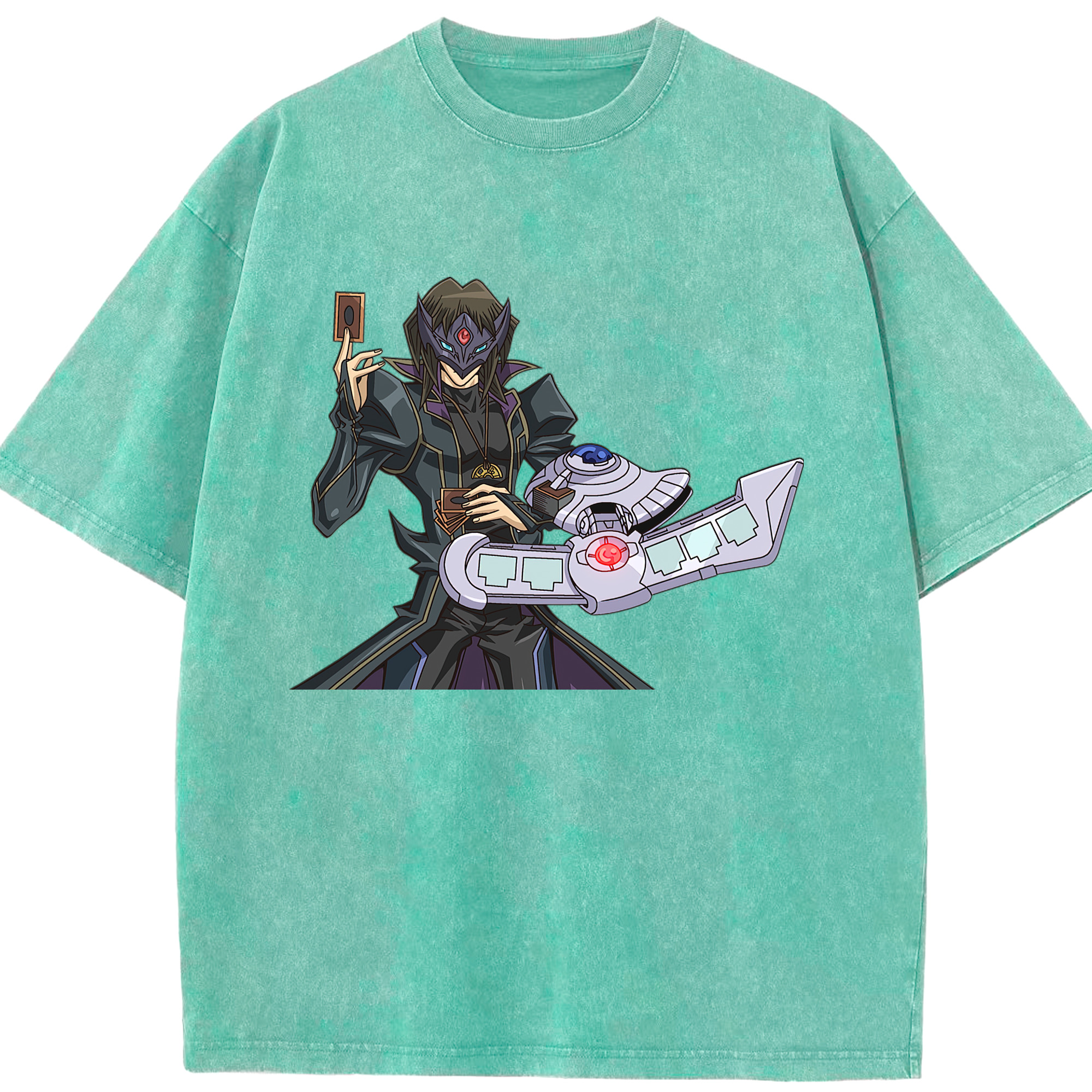 （画像用） 遊☆戯☆王 Yu-Gi-Oh! 綿100% ヴィンテージ風 半袖Tシャツ（フロントプリント）